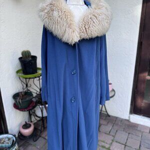 80s Kashmiracle Faux Fur Coat